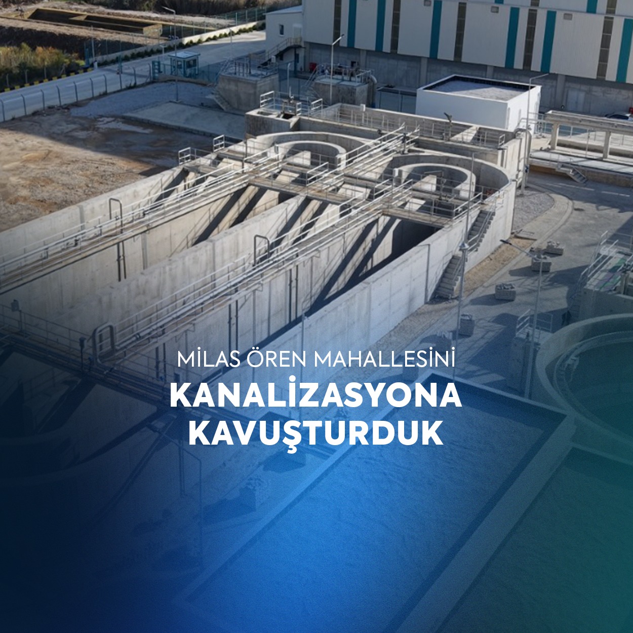 MUSKİ, Milas Ören’i Kanalizasyona Kavuşturdu